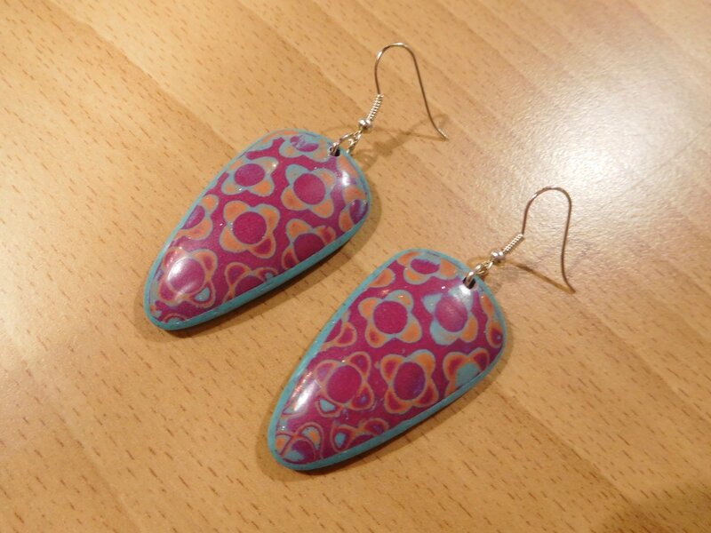 Boucles d'oreilles Fleurs (4)