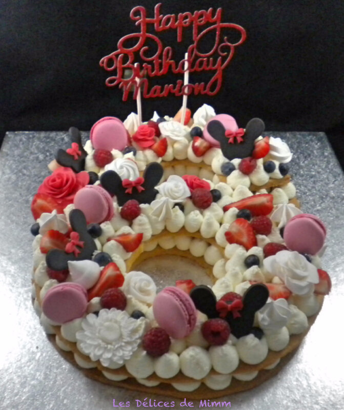 Le number cake de Marion (chantilly mascarpone au Limoncello) 2