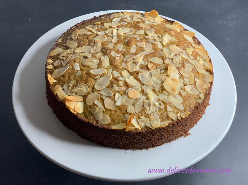 Gâteau fondant amandes-pistache pour l’anniversaire de mon blog 5