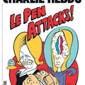 Le <b>Pen</b> Attacks ! - Charlie Hebdo N°1183 - 25 mars 2015