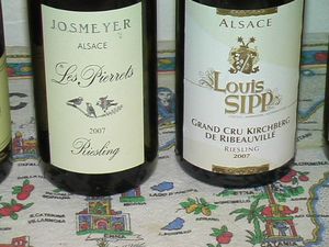 dégustation des Riesling + repas chez émile 1513