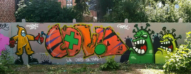 Graffiti Covid 19