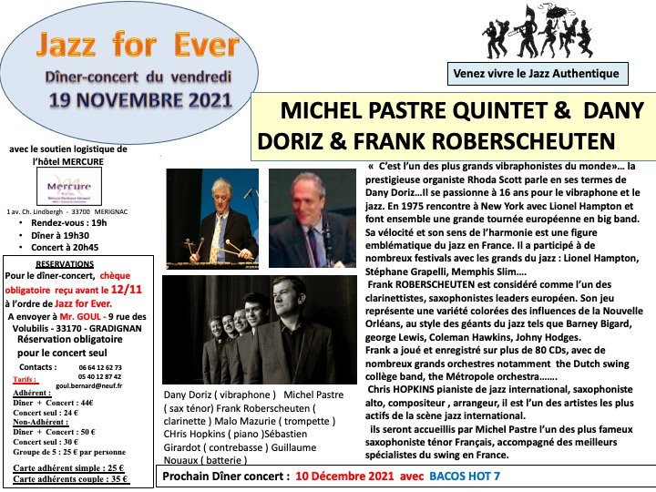 MICHEL PASTRE SEXTET