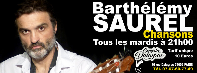 Affiche Barthelemy Saurel