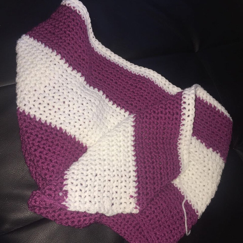 Crochet Plaid #3