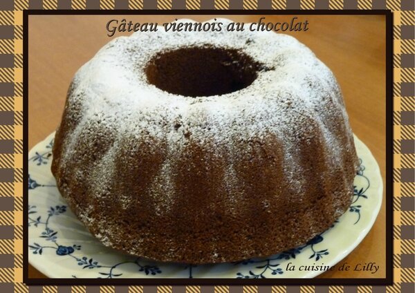 gâteau viennois au chocolat