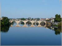 le vieux pont vu du pont pimont