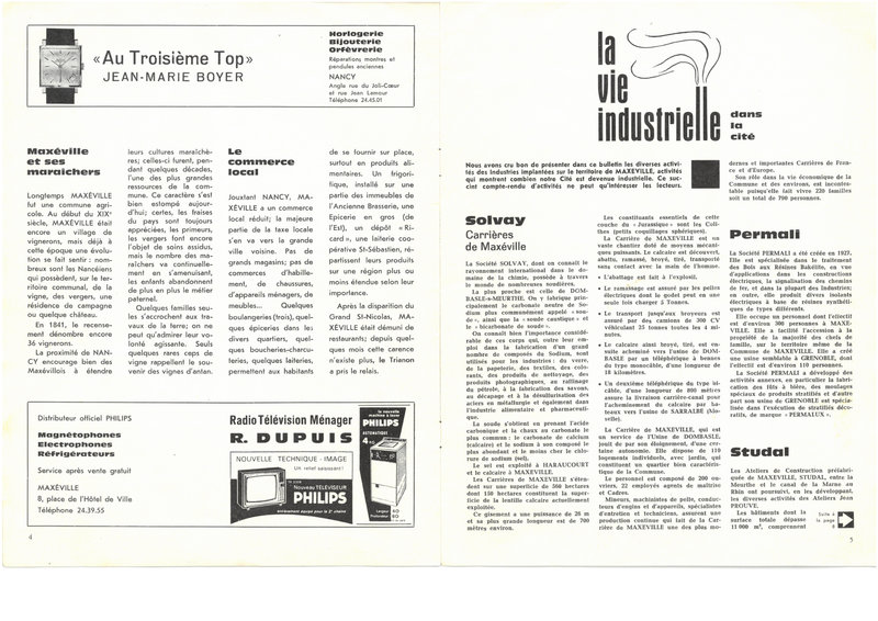 1964 journal Maxéville 4