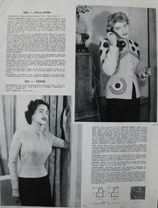 Tricot monde n° 212 - Années 1950 (3)