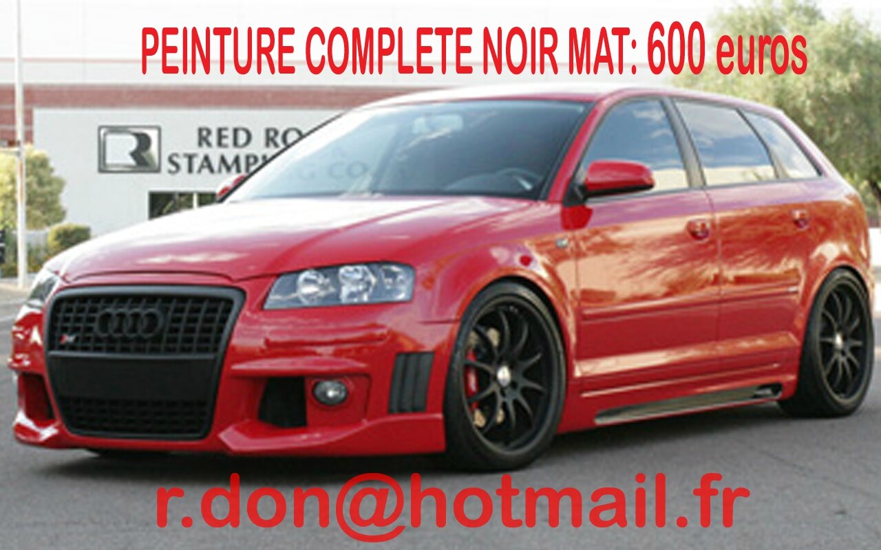 Audi A3, Audi A3, essai Audi A3 covering Audi A3, Audi A3 noir mat Covering Noir Mat et