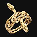 <b>A</b> Graeco-Roman gold snake ring, circa <b>1st</b> <b>century</b> B.C.-<b>1st</b> <b>century</b> <b>A</b>.<b>D</b>.