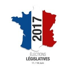 élections législatives France dimanche 11 18 juin 2017 logo infographie