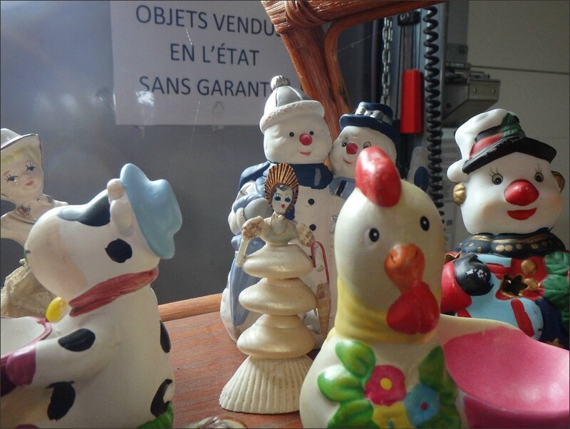 Recyclerie 9 figurines affichette 110714