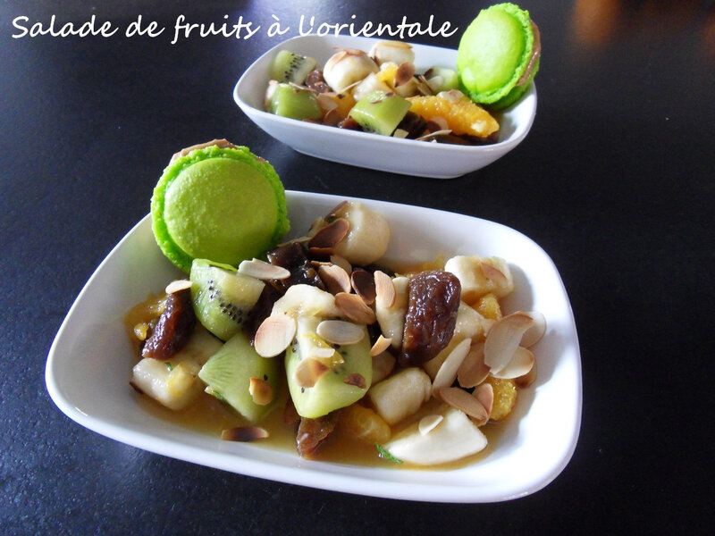 salade de fruits à l'orientale