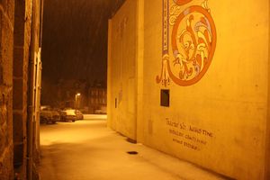 Avranches 4 février 2012 neige