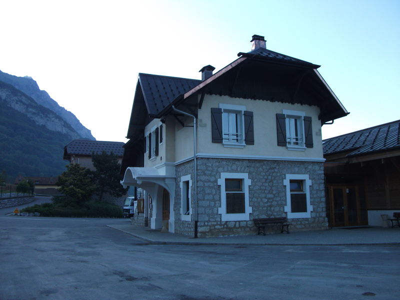 Mieussy nouvelle gare (Haute-Savoie)