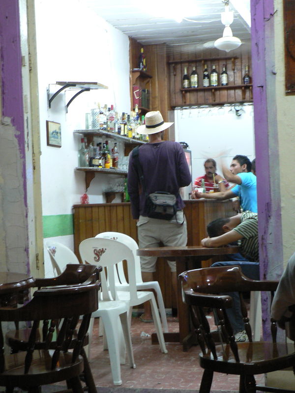 Dans un café, Taclotalpan