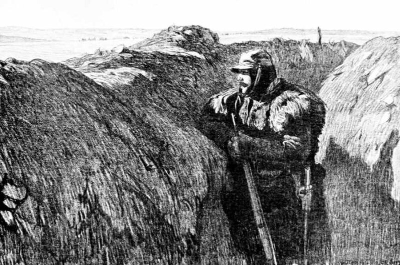 Leroux tranchée de tir
