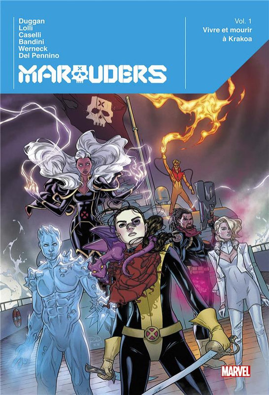 marvel deluxe marauders 01 vivre et mourir à krakoa