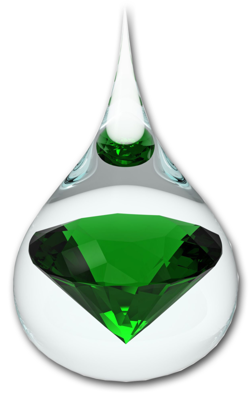 Goutte-d'émeraude