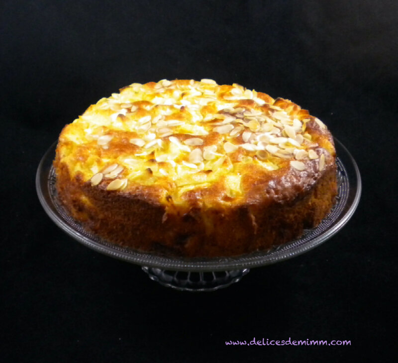 Gâteau Madeleine aux pommes 5