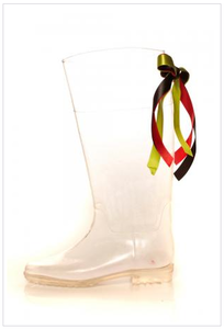 Bottes de pluie transparentes Transparent