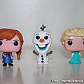 Funko Pocket Pop! Disney Frozen : Anna, Olaf et Elsa