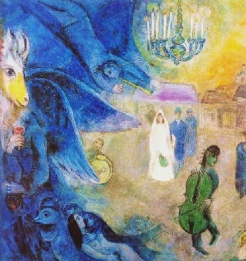 Marc Chagall - Bougies de noce