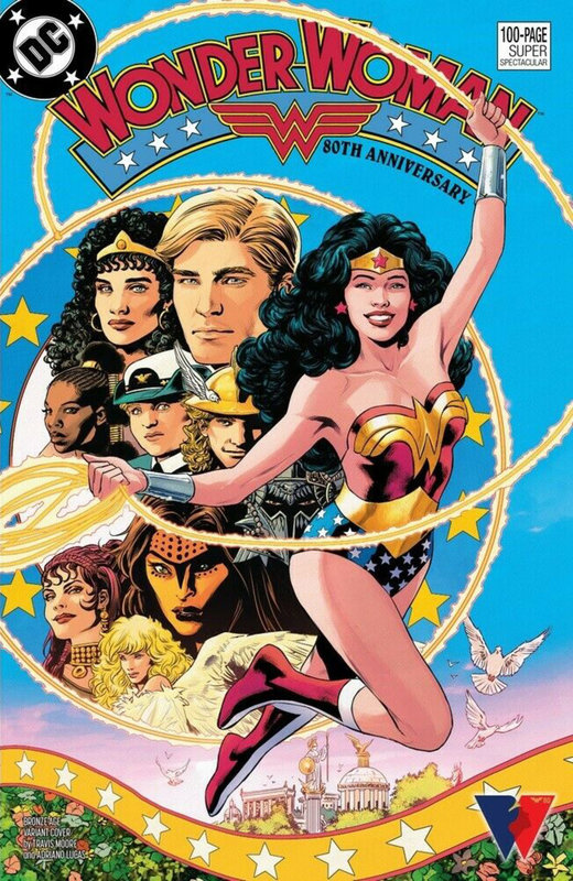wonder woman 80th anniversary special bronze age variant