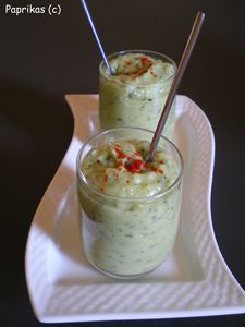 SMOOTHIE AVOCAT-CONCOMBRE AU ROMARIN recettes Sagesse dhiver ...