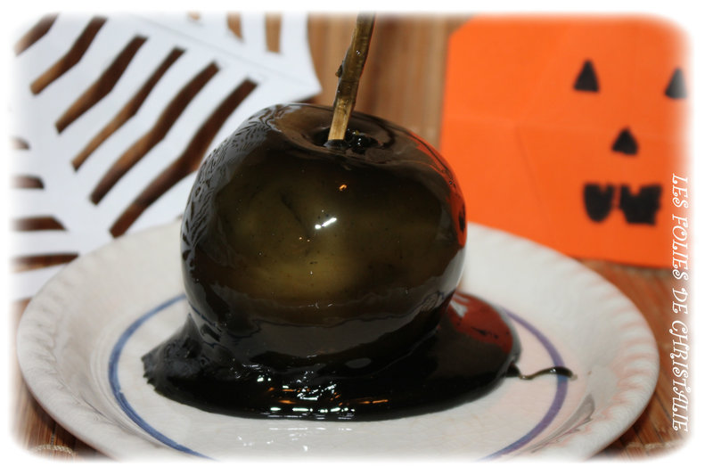 Pommes d'amour noires 5