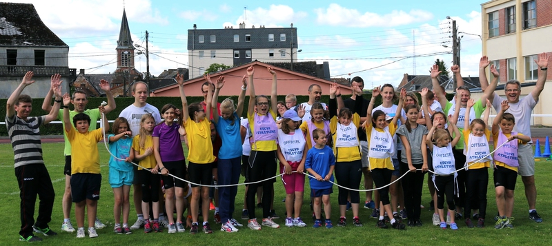 ECOLE D'ATHLETISME FÊTE 2015 groupe