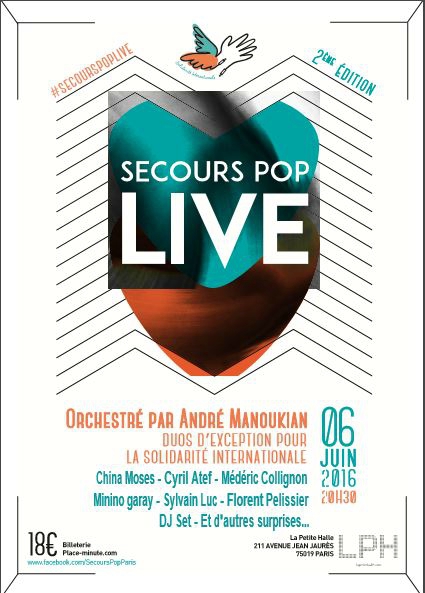 Secours Pop Live juin 2016