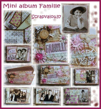 Mini album Famille