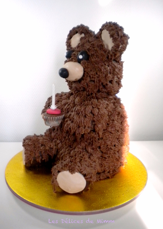 Mon gâteau nounours 5