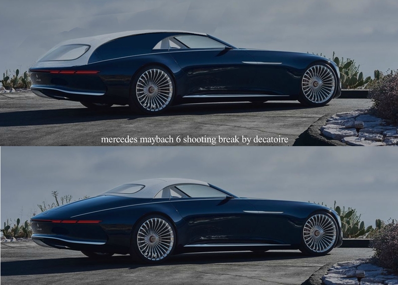 Mercedes-Maybach 6 shooting break