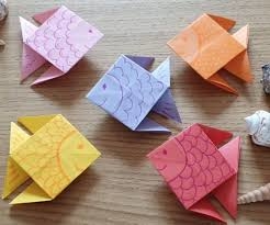 Poisson en origami, pliage papier [VIDEO]