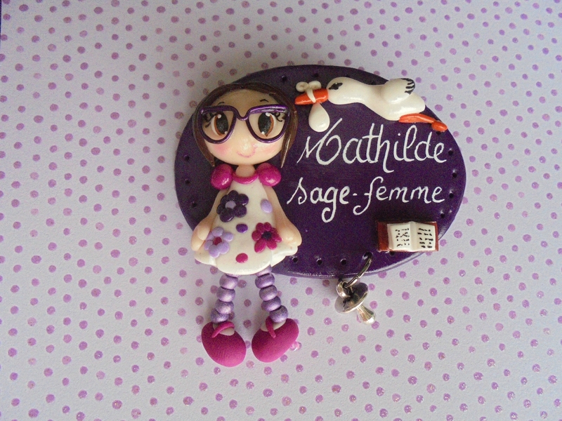 badge mathilde sage femme