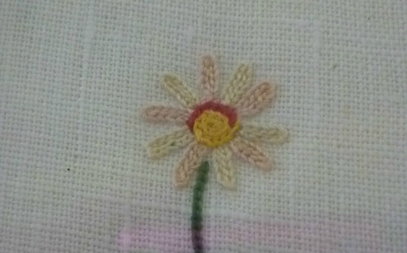 bouquet inspiration broderie daisy