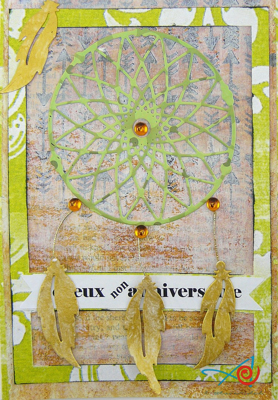 Carte dreamcatcher L'Atelier au soleil