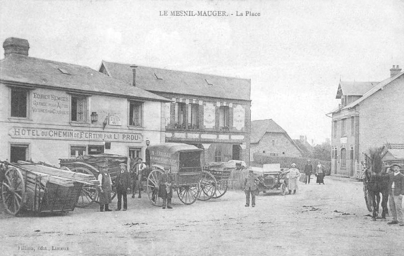 Le Mesnil-Mauger - hotel chemin de fer Prou