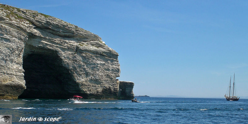 Bonifacio - Le gouvernail de la Corse