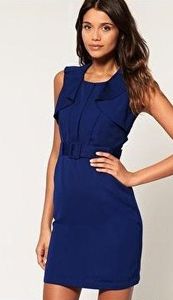 Minirobe_corsage_ceintur_e_bleue_ASOS
