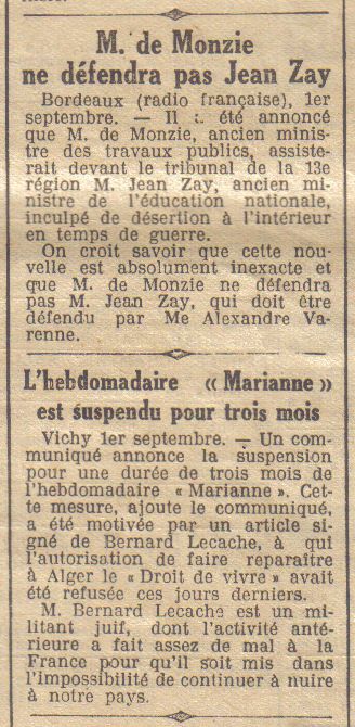 13 lundi 2 septembre 1940