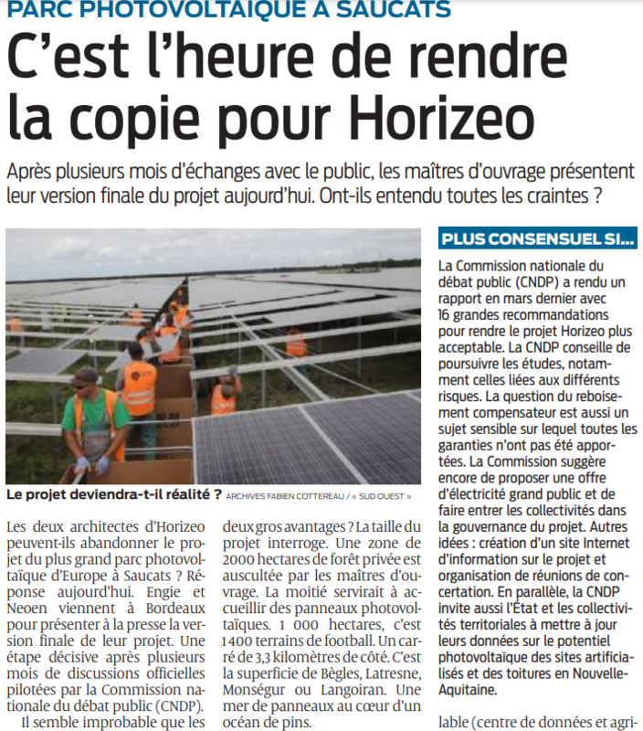 2022 05 31 SO C'erst l'heure de rendre la copie pour Horizeo