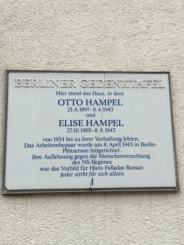 Elise et Otto Hampel 2