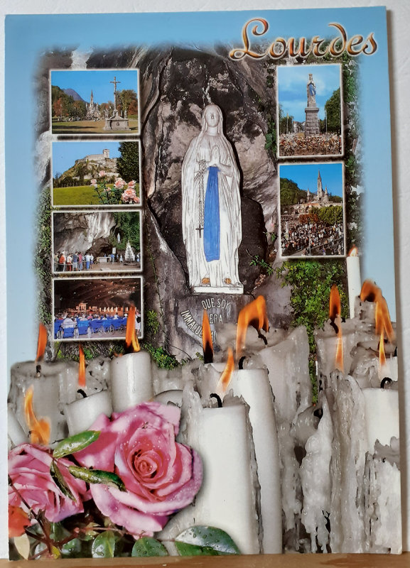 0 65 Lourdes - Grotte miraculeuse - écrite