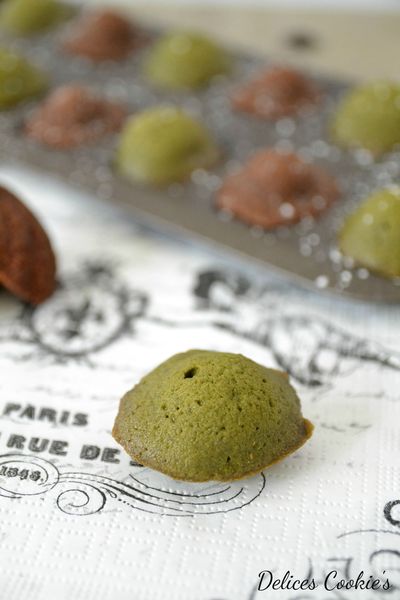 madeleines café thé matcha 3