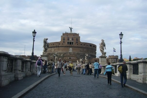 rome castel san angelo pont aux anges