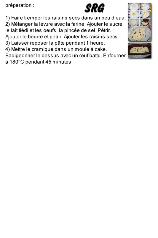 Cramique aux raisins (page 2)